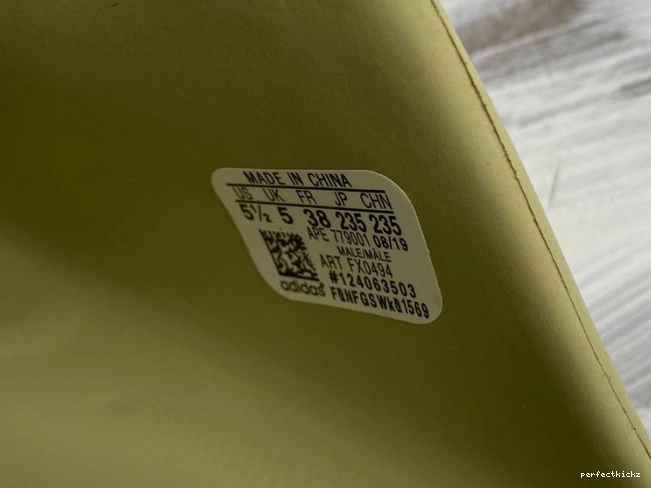 FX0494 'Resin' Adidas Slides Yeezy 0817